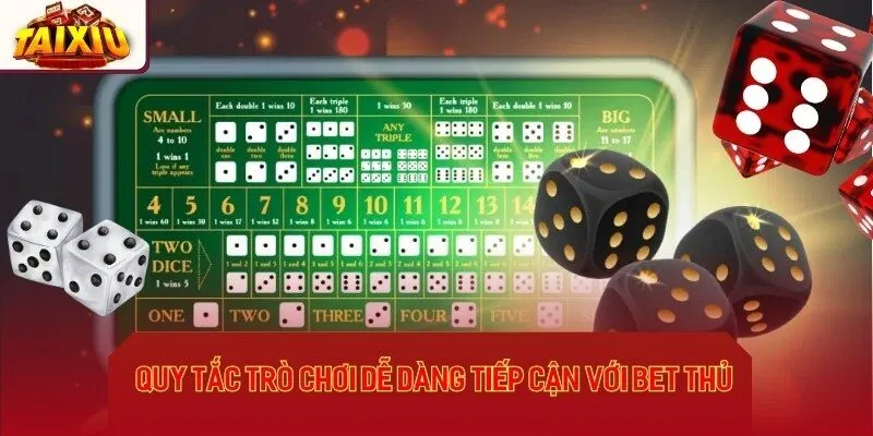 Quy tắc trò chơi dễ dàng tiếp cận với bet thủ